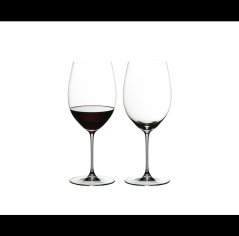 זוג כוסות יין רידל סדרת וריטס קברנה סובניון  - 