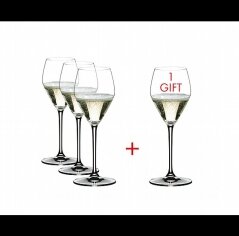 כוס Riedel לב שמפנייה קנה 3 כוסות קבל 1 חינם - 